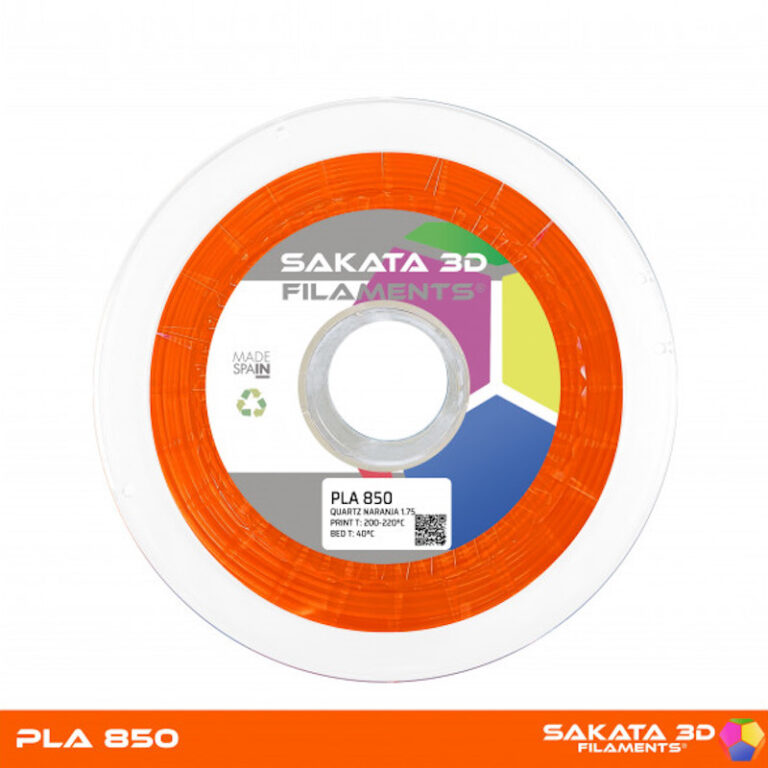 PLA 850 QUARTZ orange fluor Sakata3D