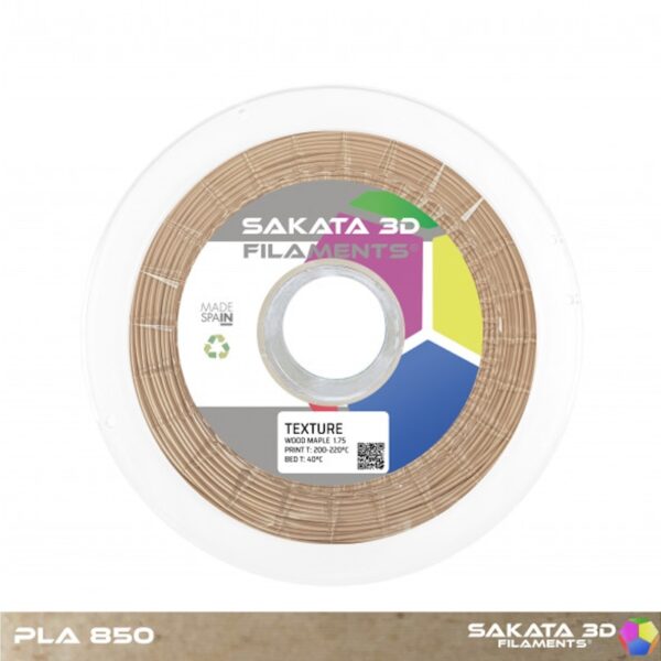 PLA WOOD PLA 850 BOIS Erable Sakata3D